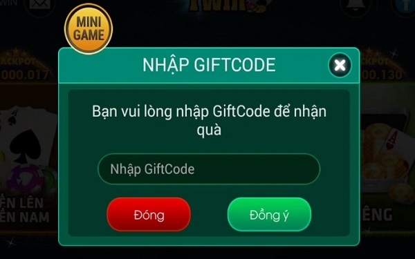 Giftcode tiến lên miền nam