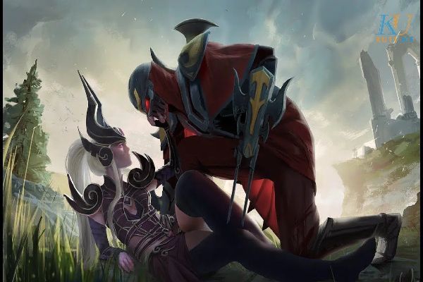 Syndra có một mối tình vụng trộm cùng Zed