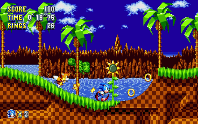 Sonic Mania  có nhiều chướng ngại vật đòi hỏi độ khéo léo của người chơi