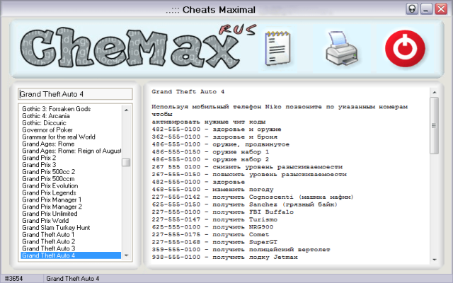 Hack game online bằng phần mềm Chemax